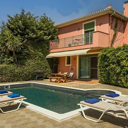 Villa Siora Rosa Skala  Luaran gambar