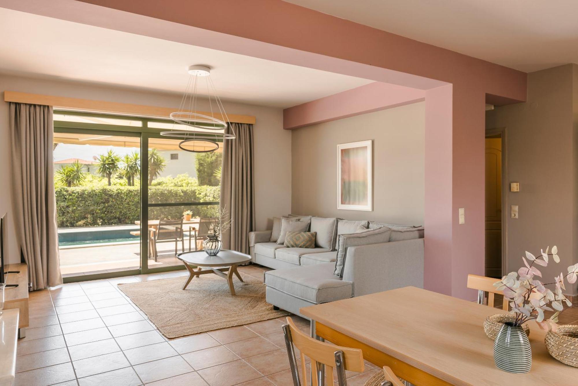 Villa Siora Rosa Skala  Luaran gambar